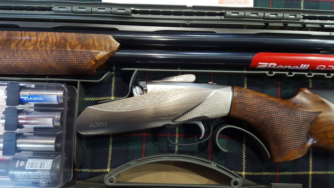 Benelli 828U Silver